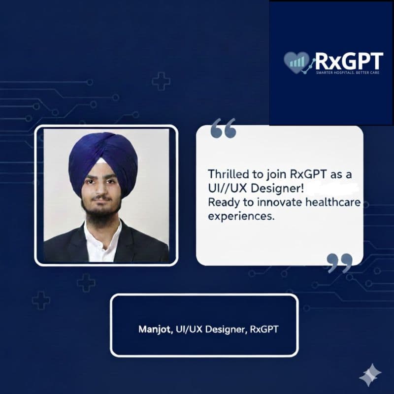 Photo of Jayanth, GCP Lead at RxGPT