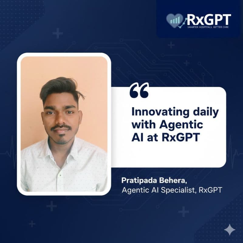 Photo of Samarth, Agentic AI Developer at RxGPT
